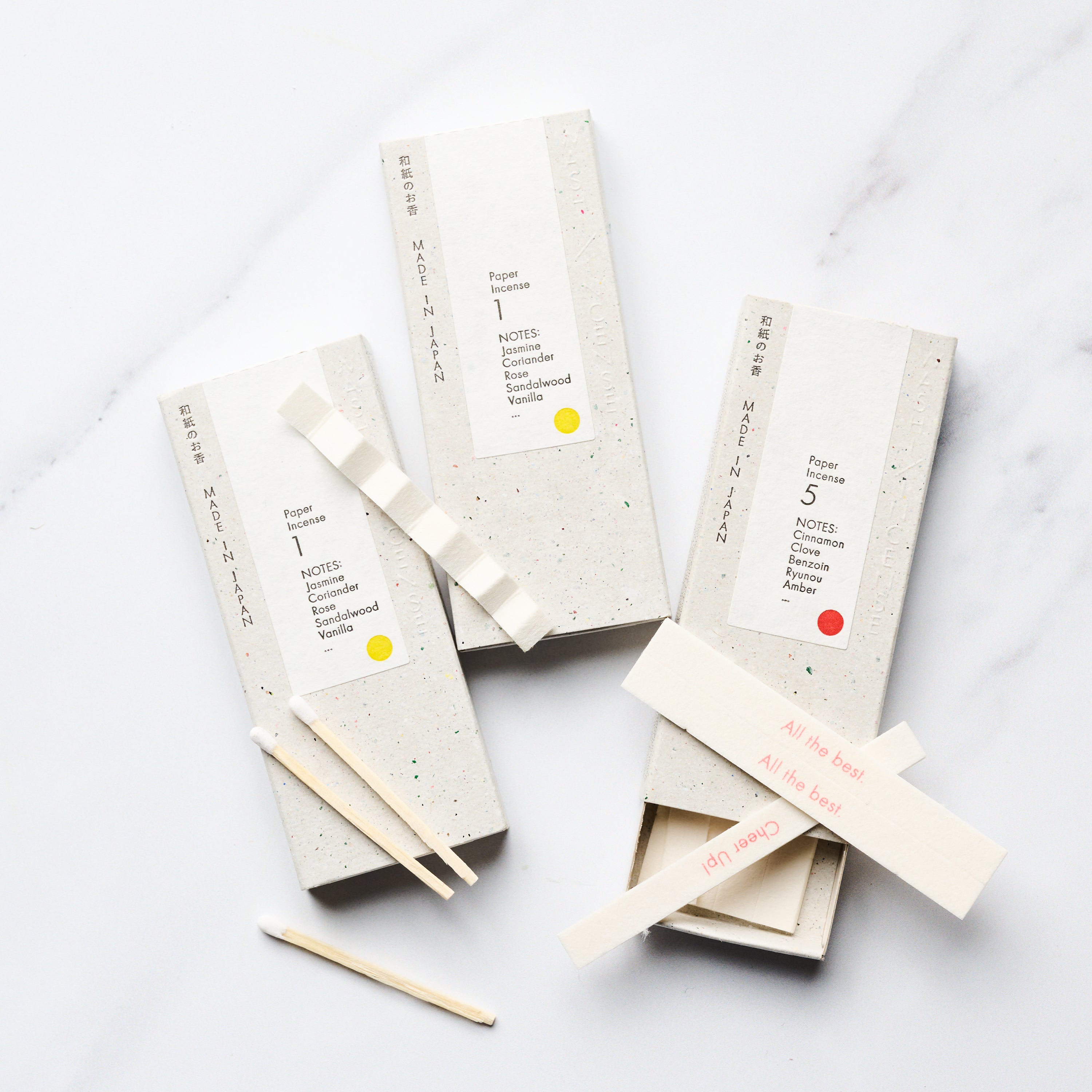 Japanese Incense Paper – Blanche + Mimi