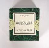 Bridie Hall Intaglio Soap, Green "Hercules"