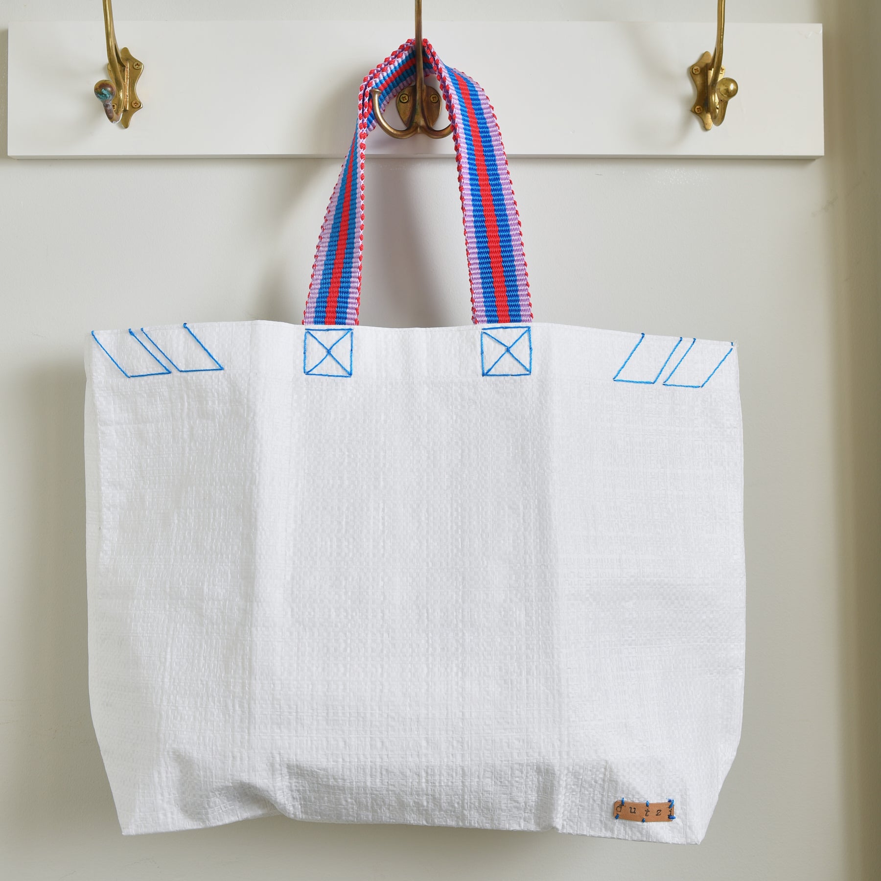 tinne+mia F.G. Tote Bag Tyvek - Off white (set: 4 pieces)