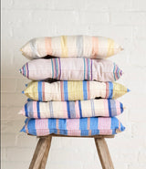 B+M & TENSIRA AFRICA SQUARE CHAIR CUSHION, CAPRI STRIPE-SALE!