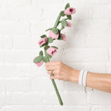 Handcrafted Felt Flowers-Nepal