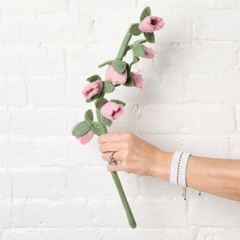 Handcrafted Felt Flowers-Nepal