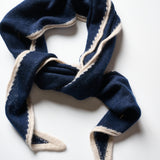 Cashmere Bandana Scarf-Sailor