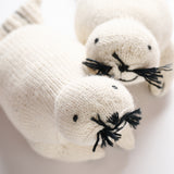 Knit Alpaca Stuffed Seal