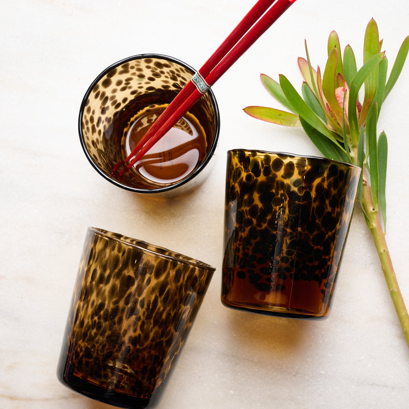 Glass Tortoise Tumbler