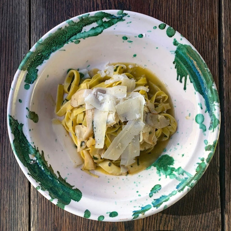 Il Buco Italian Splatterware Pasta Bowl