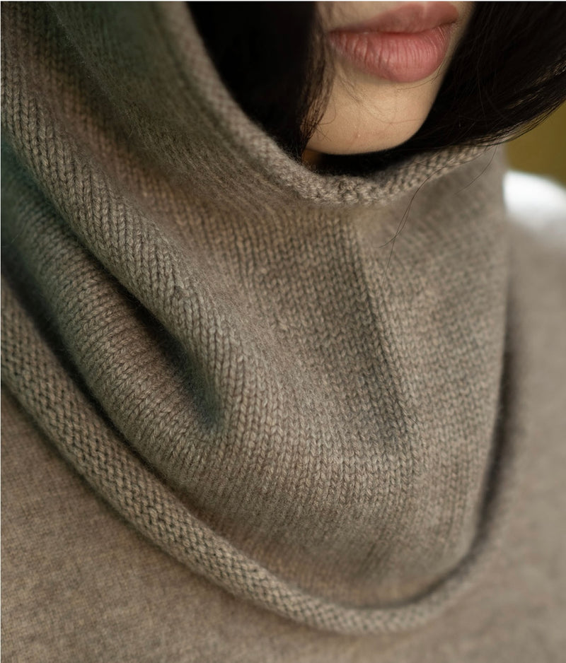Organic Cashmere Hood/Balaclava