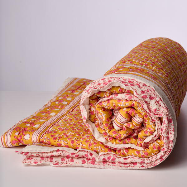 Kerry Cassill Block Print Quilt