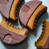 Walnut Lymphatic Brush