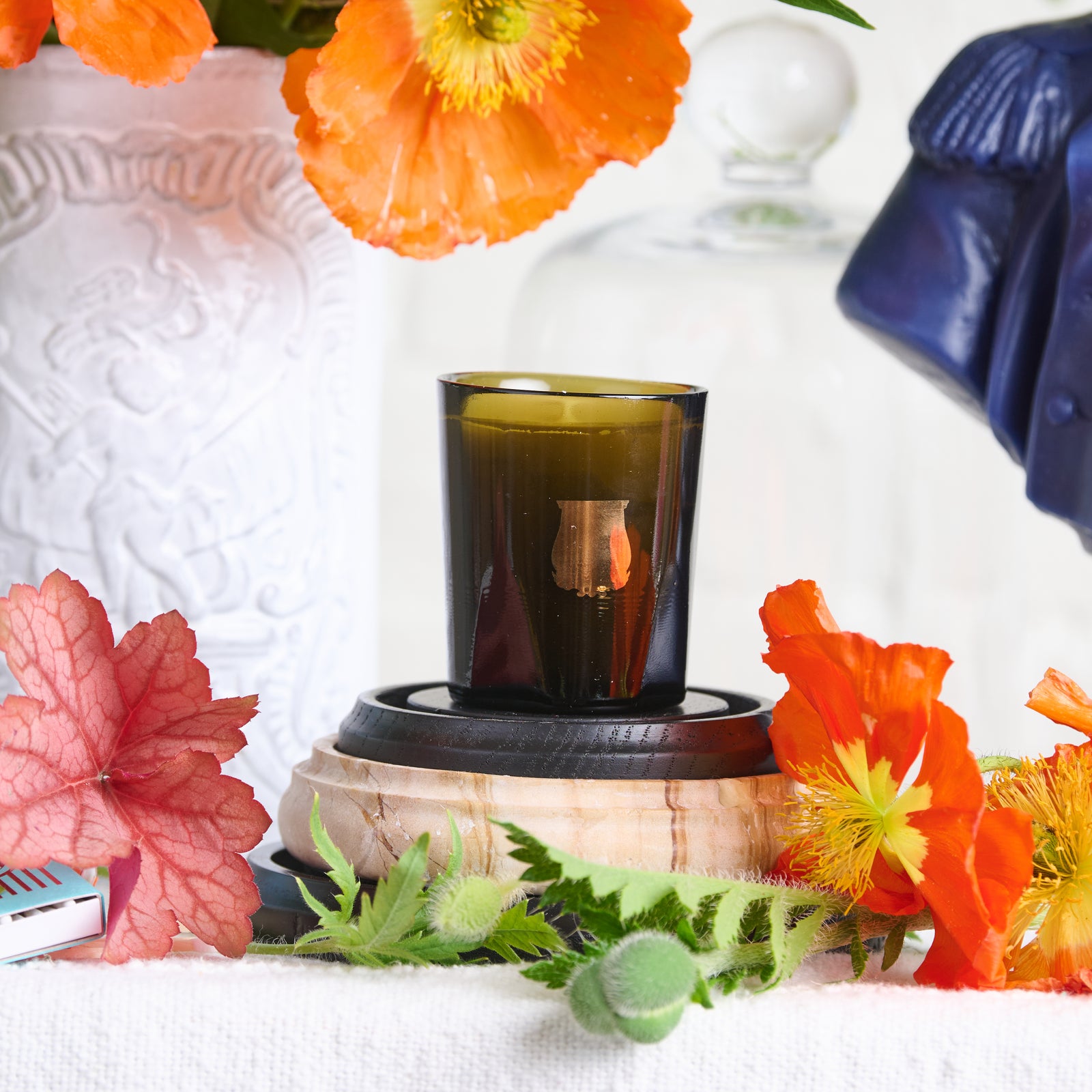 Cire Trudon Scented Candle, France-Gabriel – Blanche + Mimi