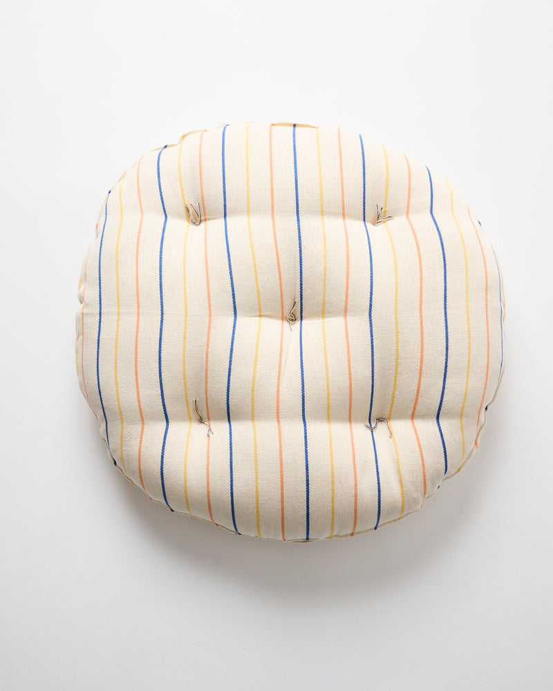 Round Chair Cushion -  Blanche + Mimi & Tensira Africa Exclusive