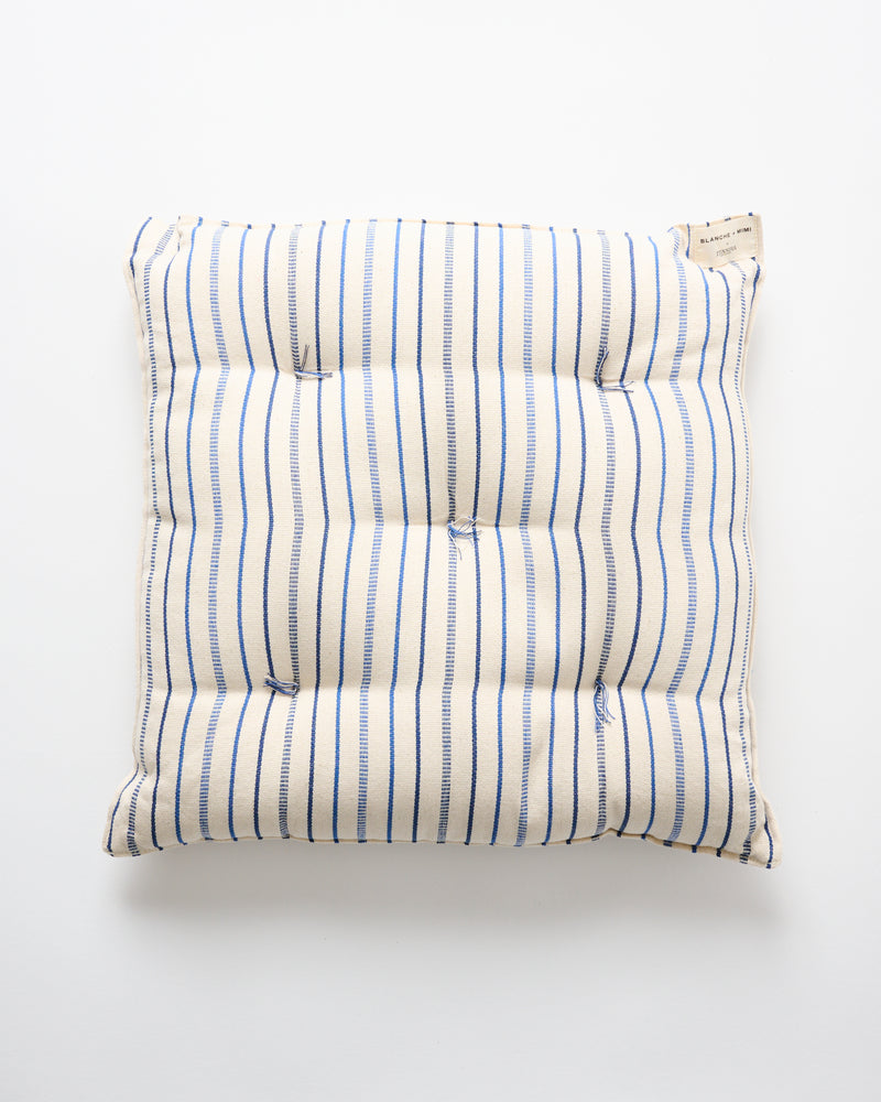 Blanche + Mimi & Tensira Africa, Square Chair Cushion- B+M EXCLUSIVE