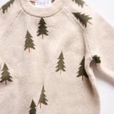 Pine Tree Knit Sweater