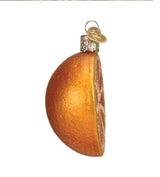Glass Orange Ornament