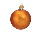 Glass Orange Ornament