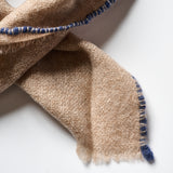 Mini Cashmere Bandana Scarf-Oatmeal