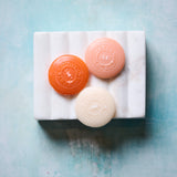 Scalloped Marble Soap Dish