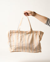 Cotton Beach Tote Bag -  Blanche + Mimi & Tensira Africa Exclusive