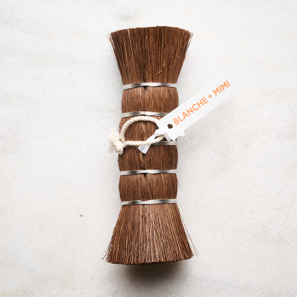 Palm Fiber Cleaning Brush-Japan