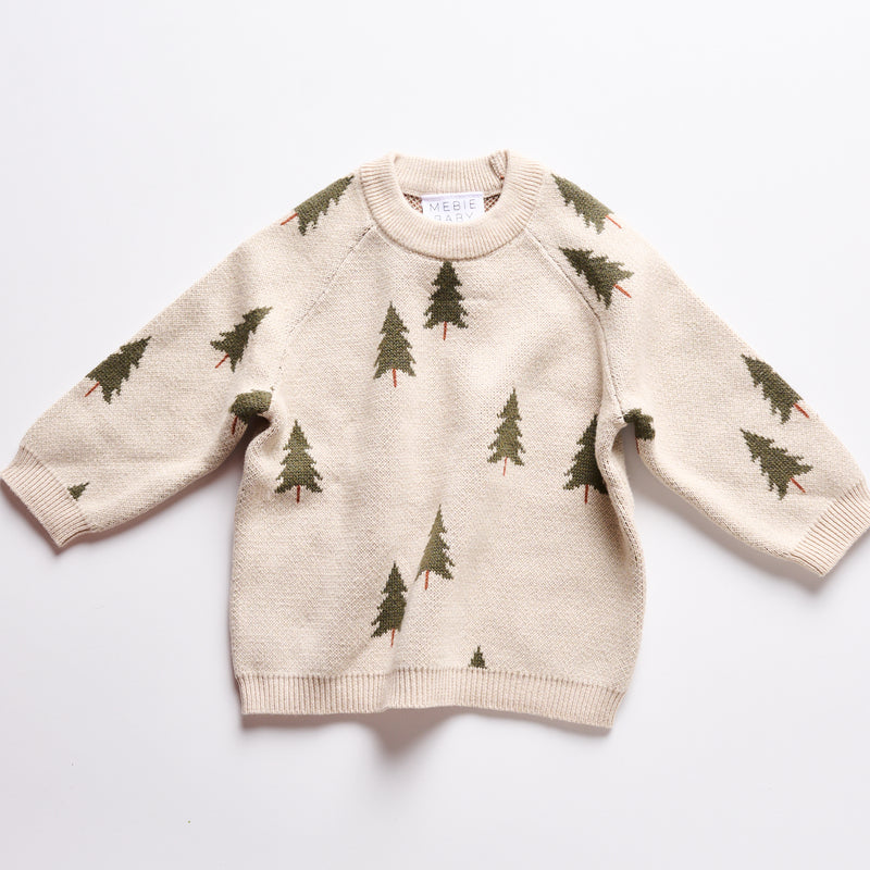 Pine Tree Knit Sweater