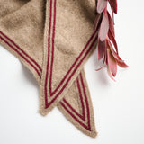 Cashmere bandanna scarf