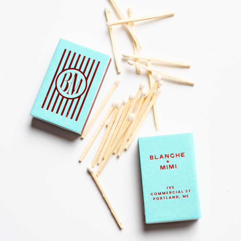 B Matches B+M Matches – Blanche + Mimi