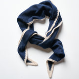 Cashmere Bandana Scarf-Sailor