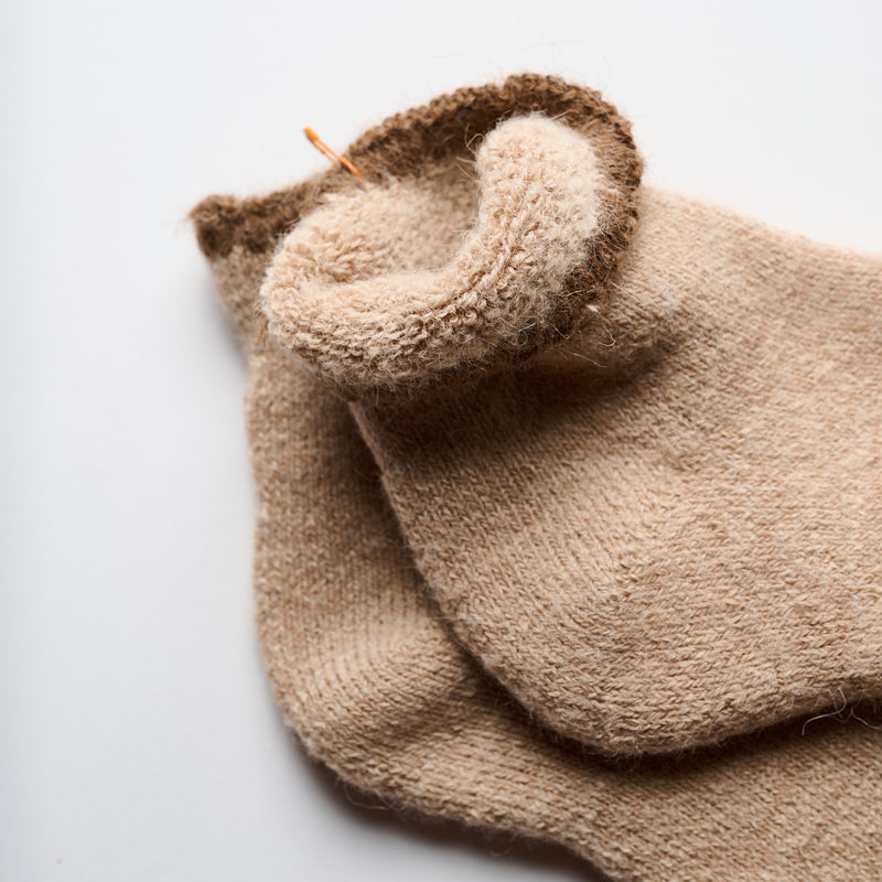 Alpaca & Organic Cotton Socks/Slippers-Japan