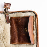 Shearling Lined Accessories Case