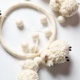 Felted Sheep Mobile