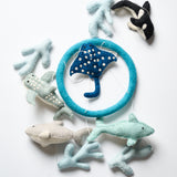 Felted Sea Life Mobile