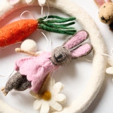 Felted Garden Mobile