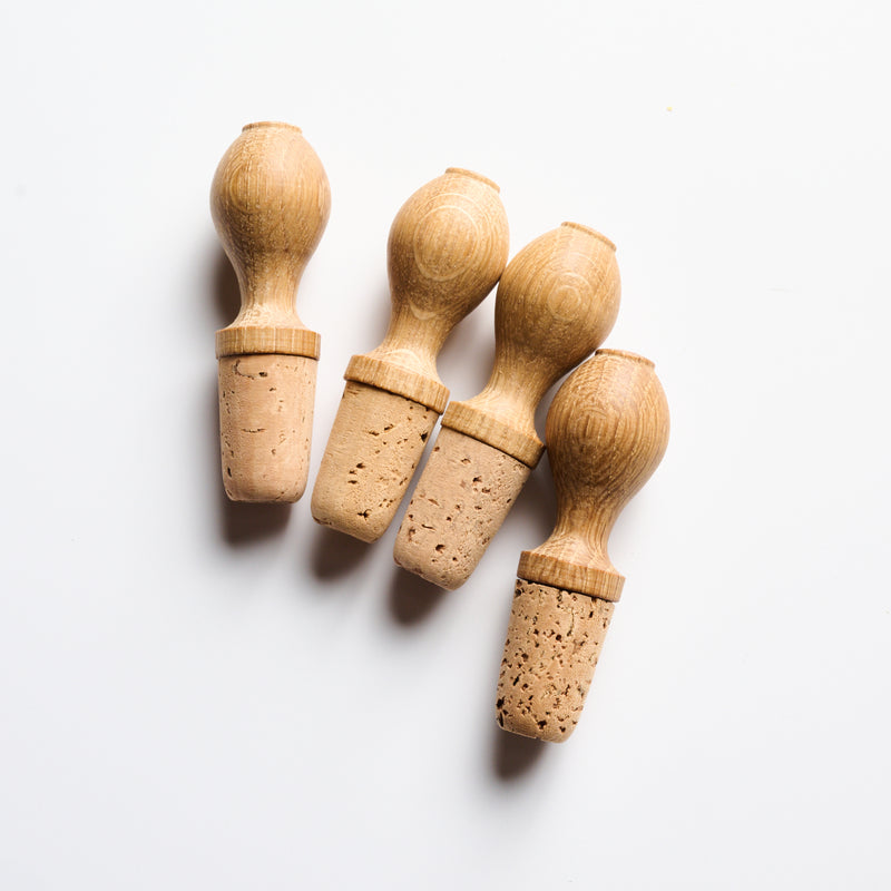 Oak Wine Bottle Stopper