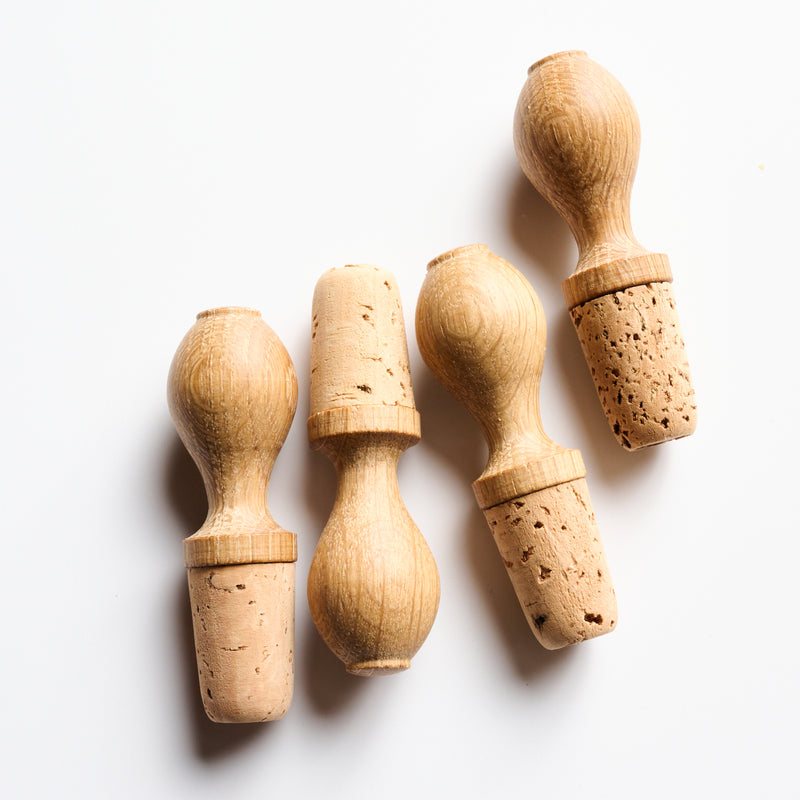 Oak Wine Bottle Stopper