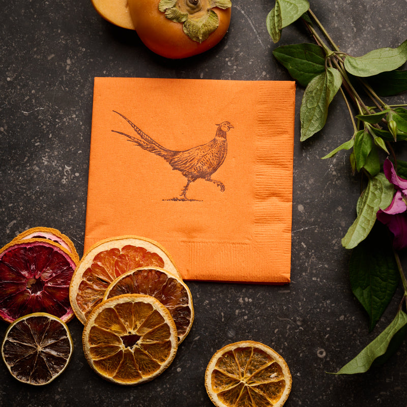 Pheasant Strut Cocktail Napkins