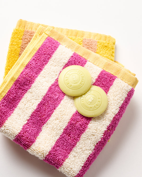 Striped Wash Cloth