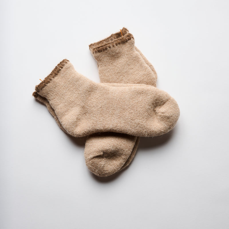 Alpaca & Organic Cotton Socks/Slippers-Japan