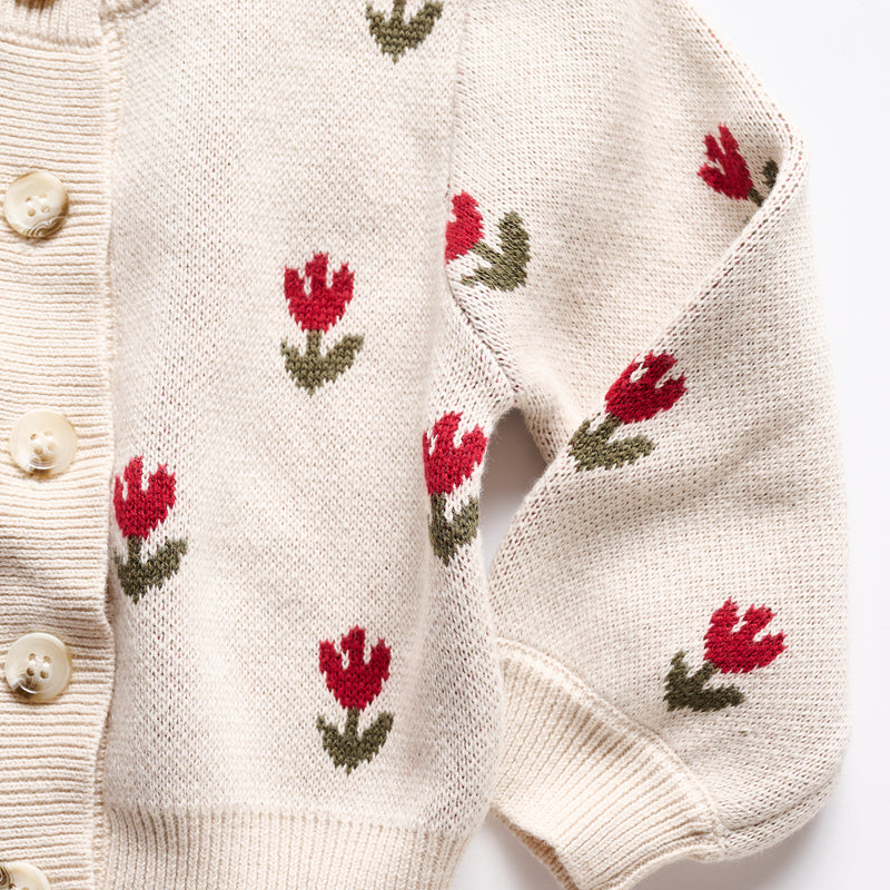 Tulip Button Down Cardigan