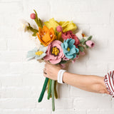 Handcrafted Felt Flowers-Nepal