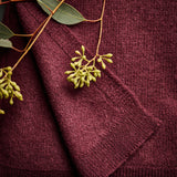 Cashmere Luxe Travel Wrap-Burgundy
