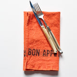 Blanche + Mimi & Charvet , Bon Appetit Napkins-France