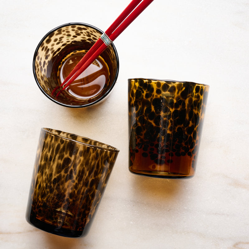 Glass Tortoise Tumbler