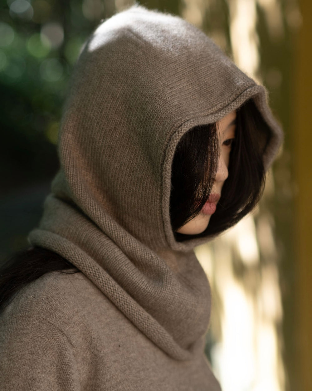 Organic Cashmere Hood/Balaclava – Blanche + Mimi