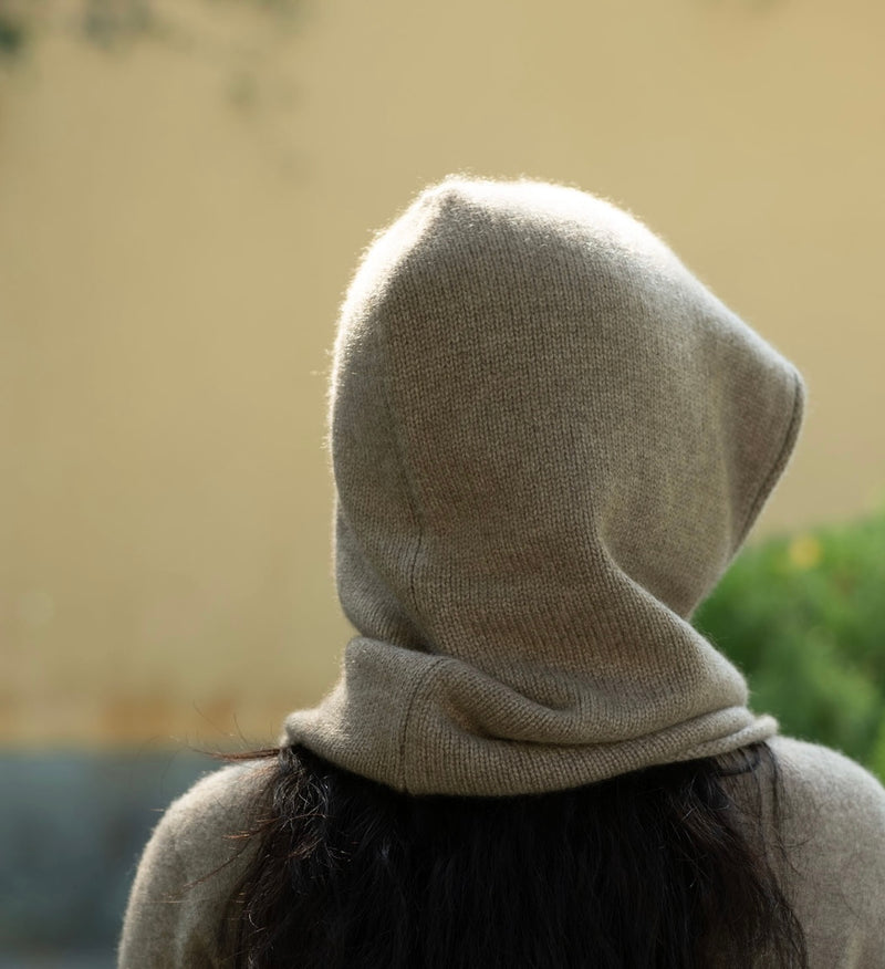 Organic Cashmere Hood/Balaclava