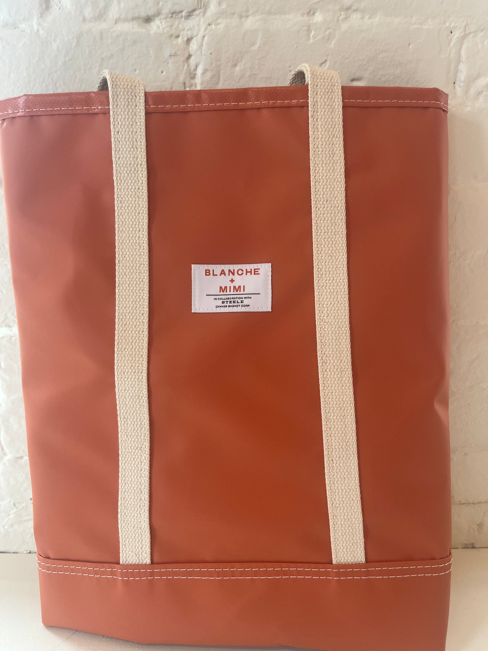 Steele Coated Jumbo Tote – Blanche + Mimi
