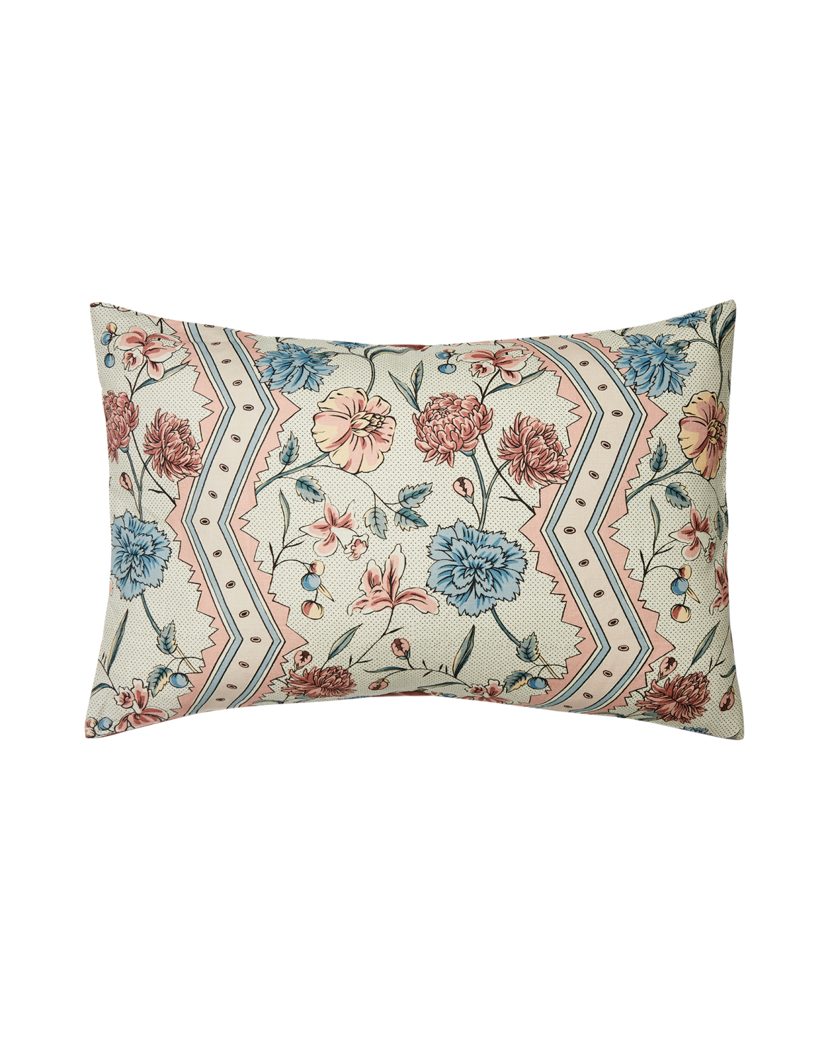 Large Cushion, "Marcel" Blanche + Mimi