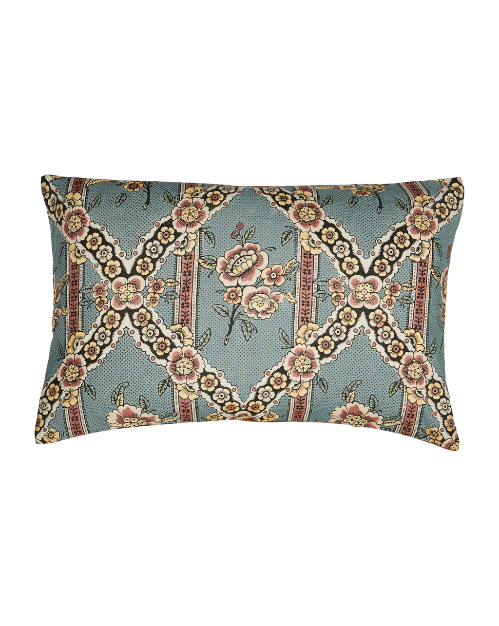 Large Antoinette Poisson Cushion, Blue 