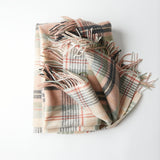 Lambswool  Throw Blanket-Plaid
