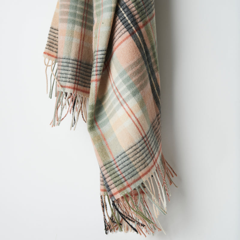 Lambswool  Throw Blanket-Plaid