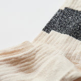 Escuyer Melange Socks-Metallic Charcoal